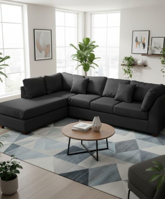 Sofa Seccional Padua Izquierdo Tapiz Velvet