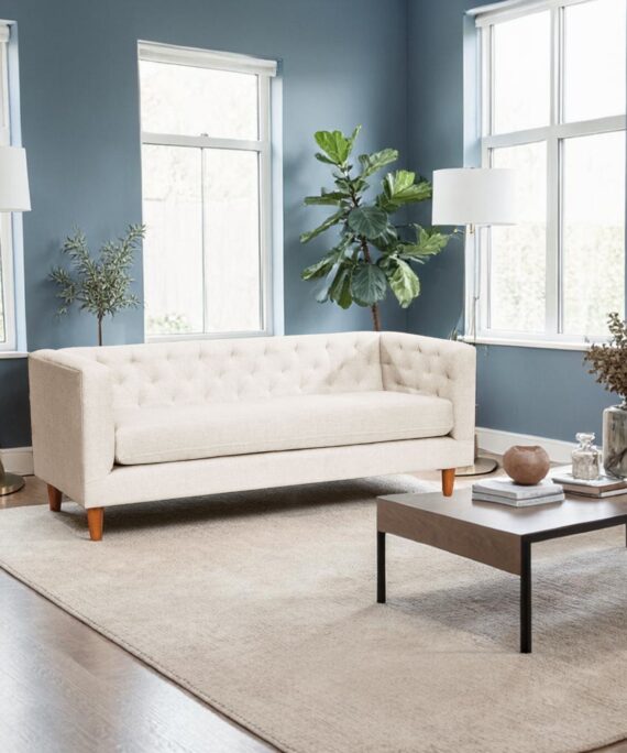 Sofa Brescia 3 Cuerpos Tapiz Lino