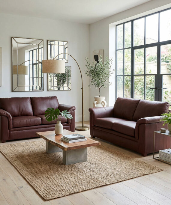 Living Ancona 3-2 Cuerpos PU Grano