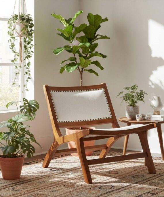 Poltrona Hannover Tapiz Lino