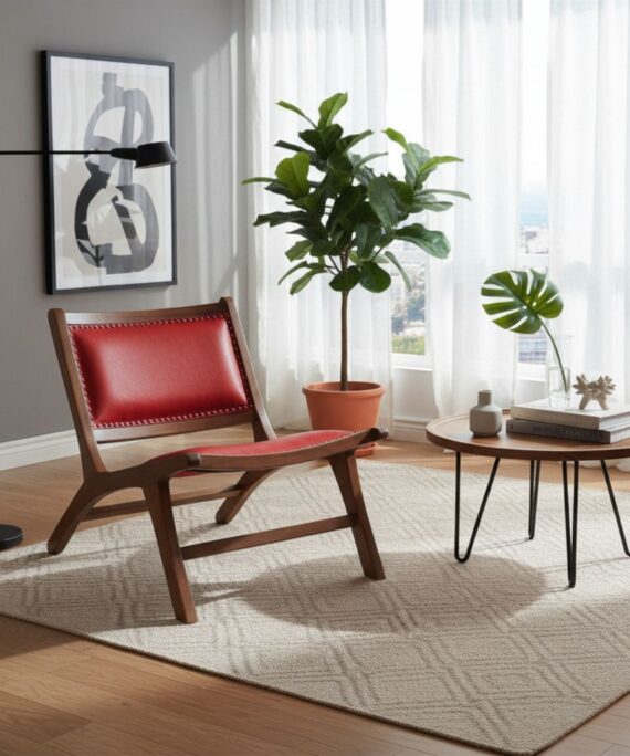 Poltrona Hannover Tapiz Cuero Kentucky