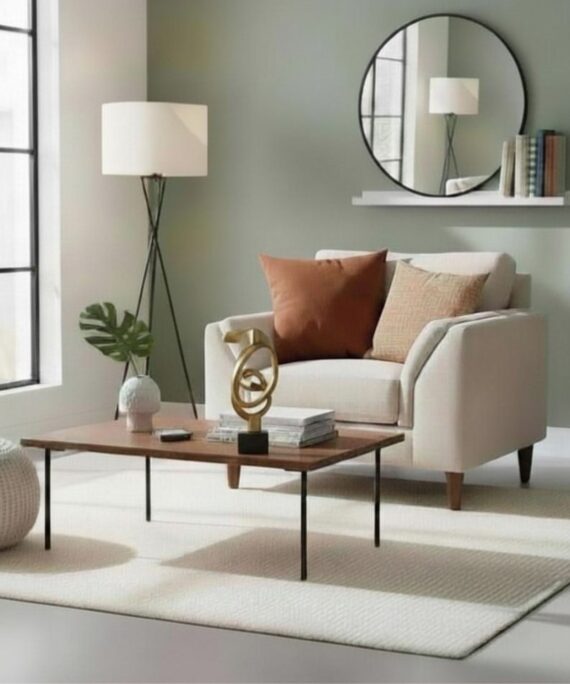 Sofá Milan 1 Cuerpos Lino Natural