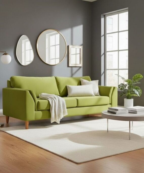 Sofá Milan 3 Cuerpos Tapiz Velvet